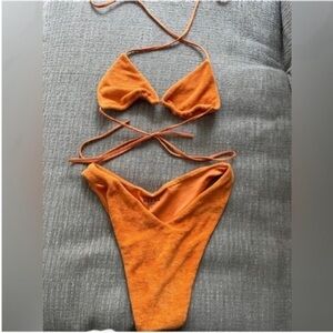 Oh Polly Orange Bikini Set